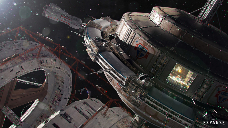 Illustration for article titled The Expanse Concept Art Takes You Deep Into the Machines That Keep the Solar System Running